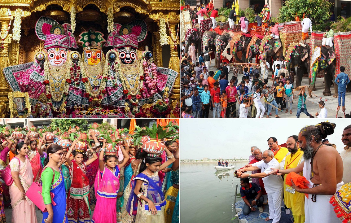 Rath Yatra Preparations In Ahmedabad: Jal Yatra Reached Temple