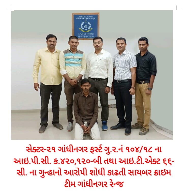 gandhinagar cyber team paper leak