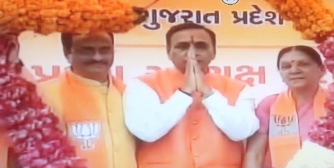 Vijay Rupani elected 4