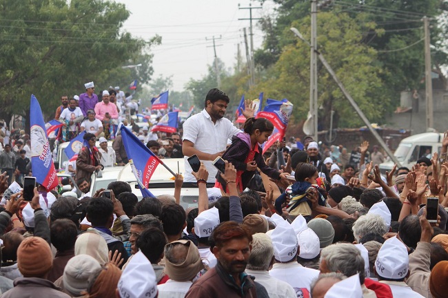 hardik patel bike rally in amreli