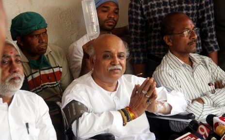 pravin togadia says attempts made to silence my voice