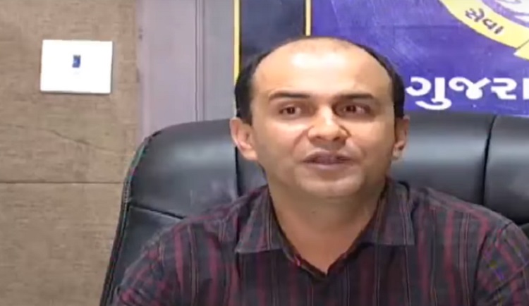 rajkot cid press conference on groundnut godown fire