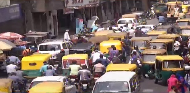 traffic jam of ahmedabad