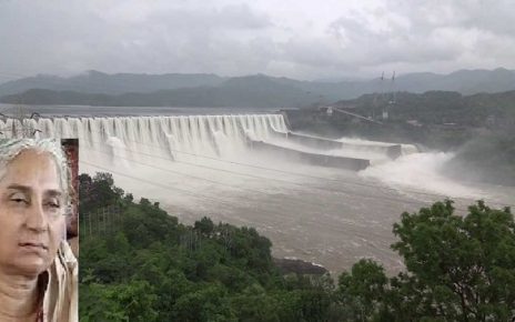 narmada dam saved by medha patkar says congress