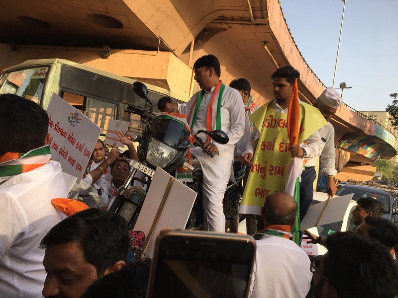 congress rally led byamit chavda