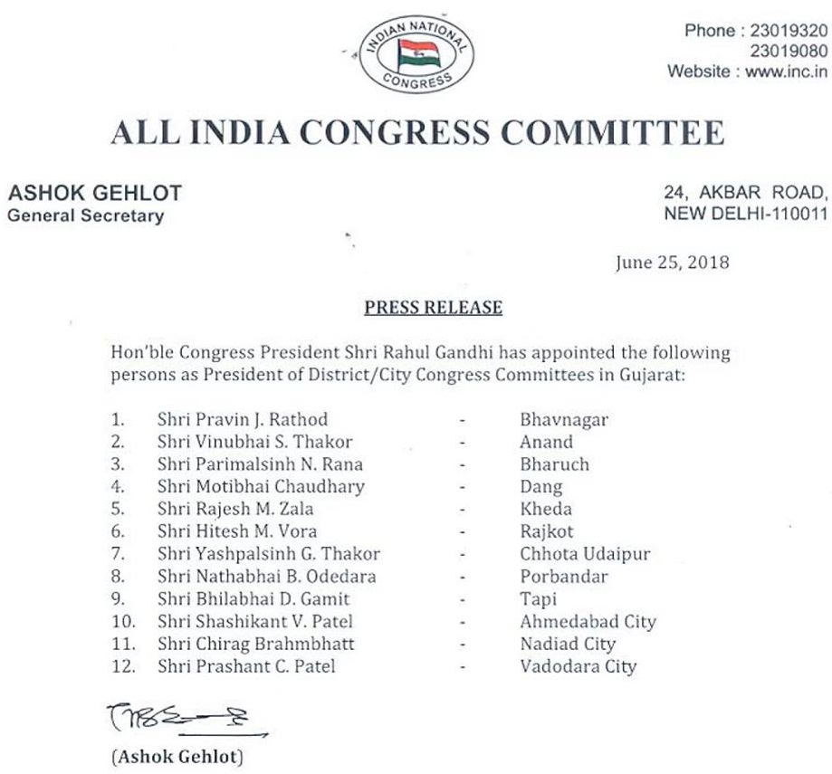 aicc 12 pradesh presidents