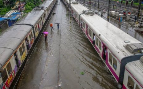 mumbai train services disrupted