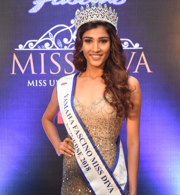 Nehal Chudasama Miss Diva 2018 to represent Miss Universe 2018 beauty ...