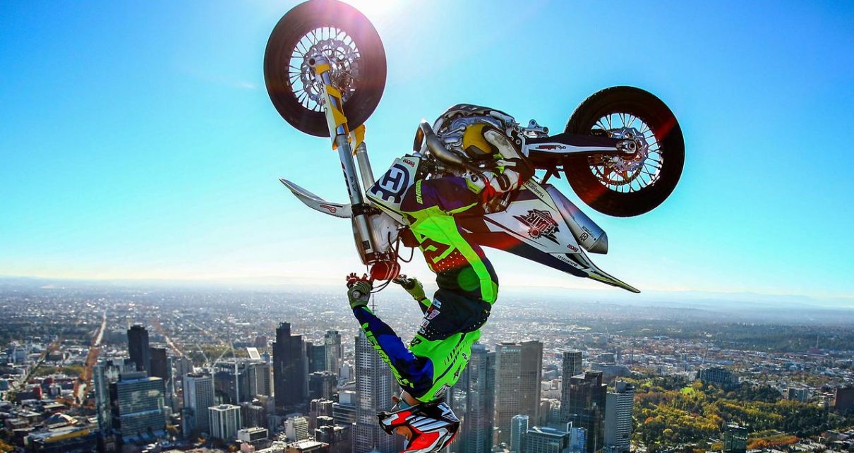 australia bike stunt