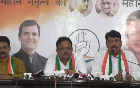 congress slams bjp