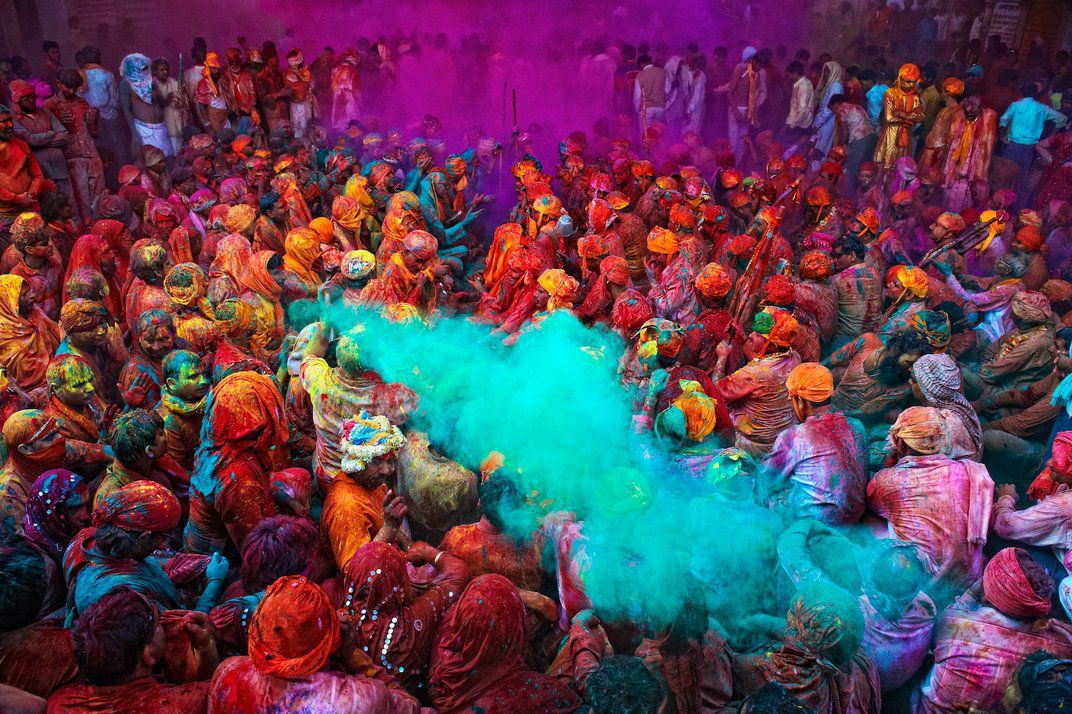 Holi Festival Celebrated In India Today