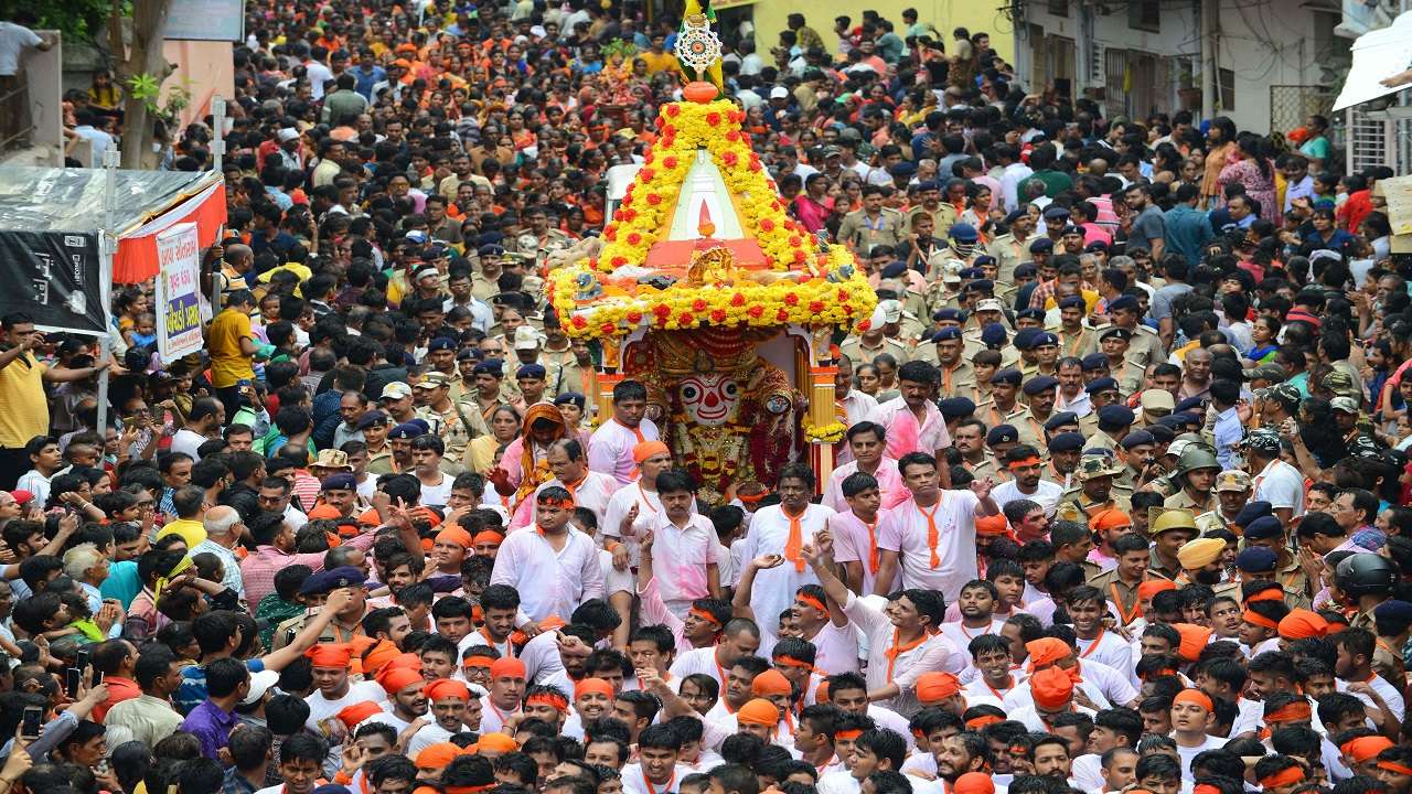 Ahmedabad road route diversion due to lord Jagannath Rath Yatra