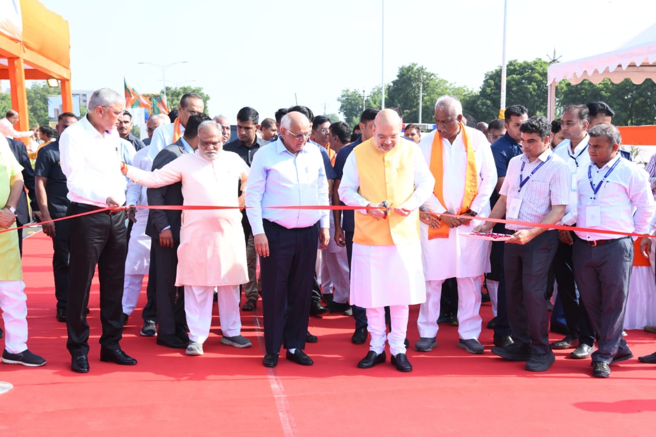 Amit Shah laid foundation stone for 350 beds ESIC hospital in Ahmedabad