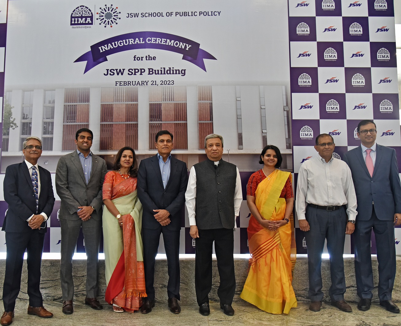 Leaders From IIM Ahmedabad And JSW Group Inaugurate The JSW School Of ...