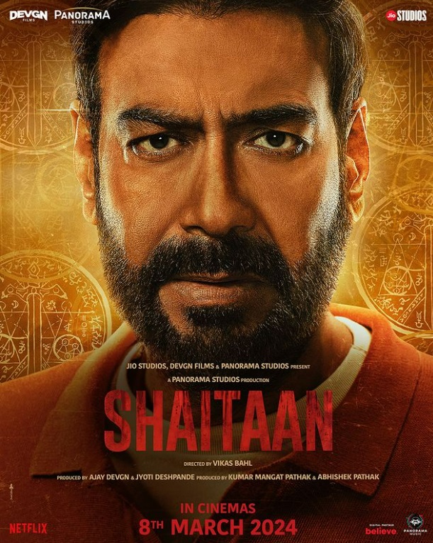 Ajay Devgn shares posters of his next movie Shaitaan